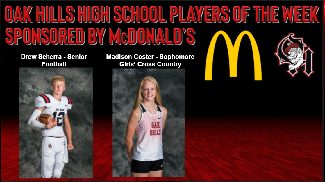 McDonald's OHHS Players of the Week